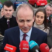 Micheál Martin, partiledare för Fianna Fail.