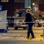 Polisen arbetar i Solllentuna