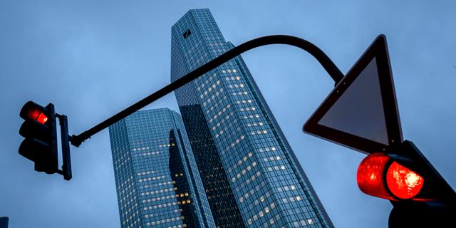 Deutsches huvudkontor i Frankfurt. Arkivbild.  Michael Probst / AP