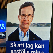 Fejkad valaffisch/Ulf Kristersson.