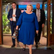 Erna Solberg. 