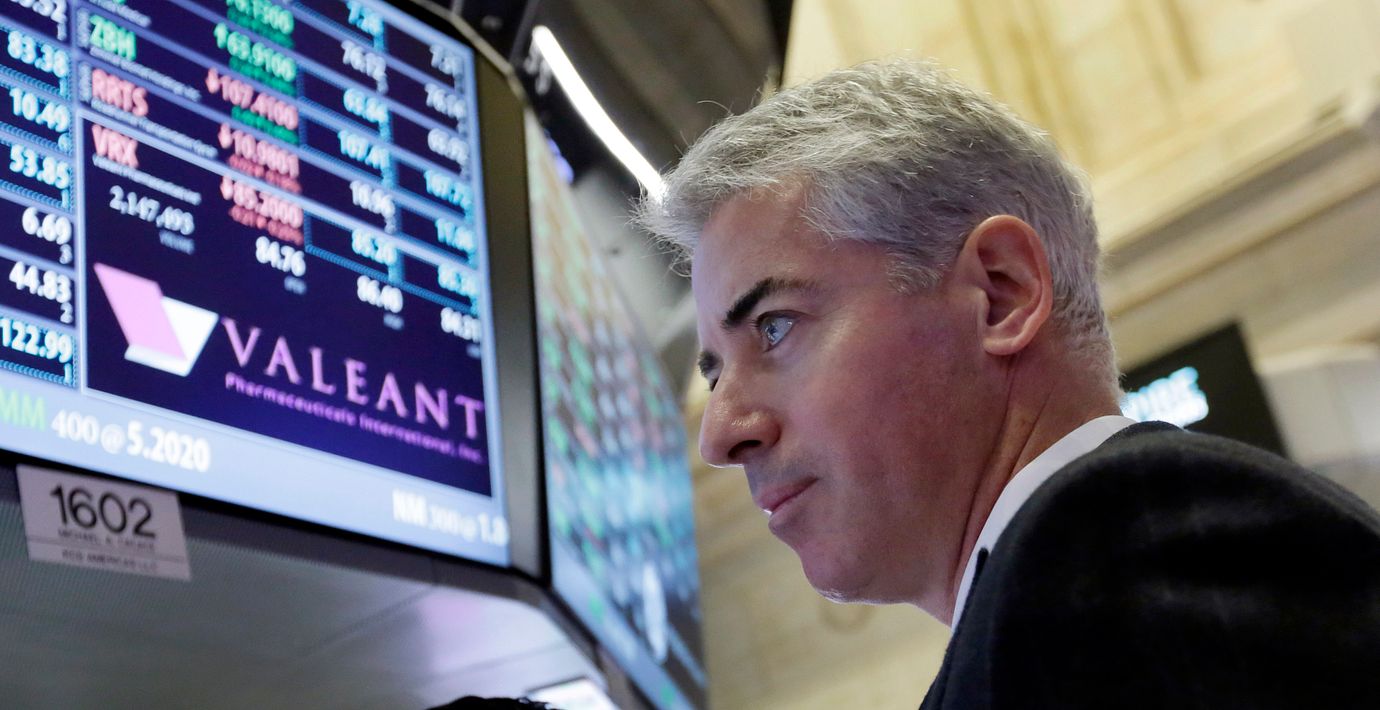Hedgefondmiljardären Bill Ackman.
