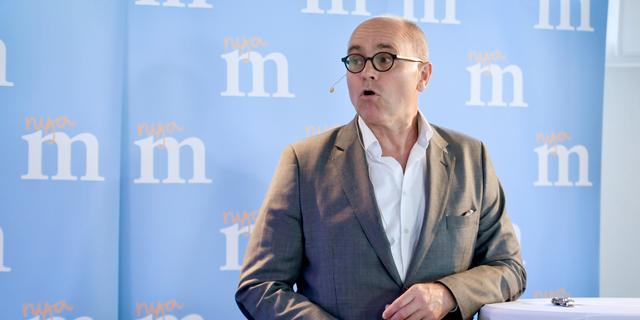 2016: Ekonomen John Hassler talar under moderaternas ekonomiska seminarium i Visby. Janerik Henriksson/TT