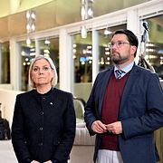 Ulf Kristersson, Magdalena Andersson och Jimmie Åkesson.