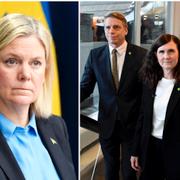 Lööf, Andersson, Bolund, Stenevi.