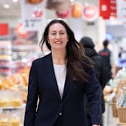 Arkivbild. Axfoods vd Simone Margulies. 