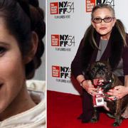 Carrie Fisher som prinsessan Leia, Fisher 2016