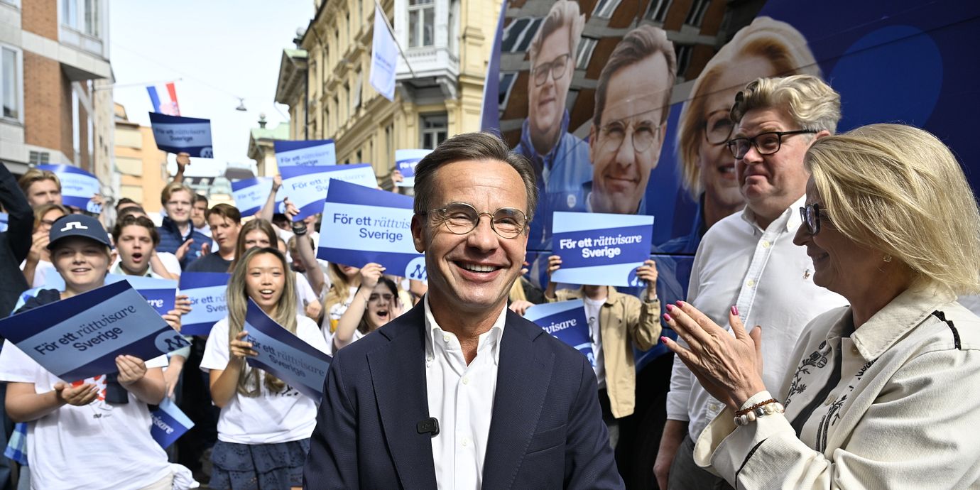 Statsminister Ulf Kristersson (M).