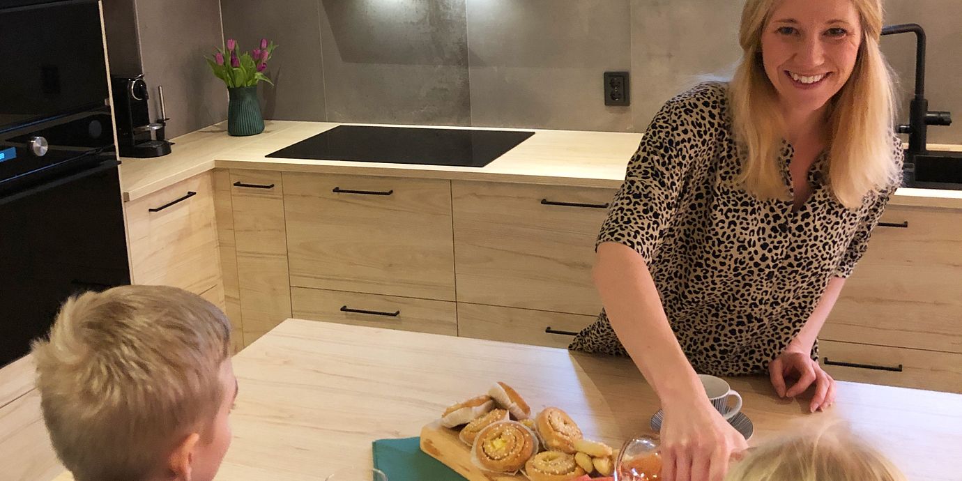 ”Det blev precis som vi ville ha det”, säger Linda Modin.