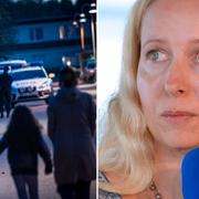 Polisinsats i Vivalla, Örebro, ett av Sveriges mest utsatta områden. Anna Dahlberg.
