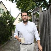 Sverigedemokraternas partiledare Jimmie Åkesson.