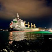 MV Ruby utanför norska Tromsö i september. 