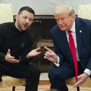 Zelenskyj och Trump.