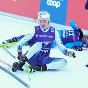 Ebba Andersson i slutet av december förra året.