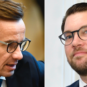 Ulf Kristersson och JImmie Åkesson.