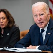 Vice president Kamala Harris och president Joe Biden.