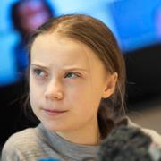 Greta Thunberg.