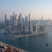 Dubai. Illustrationsbild.