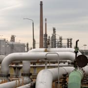 En pumpstation längs med oljeledningen i Tyskland SVEN KAESTNER / AP