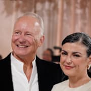 Stellan Skarsgård och Megan Everett-Skarsgard