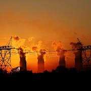 Eskom kolkraftverk. 