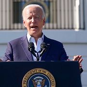 Jill och Joe Biden.