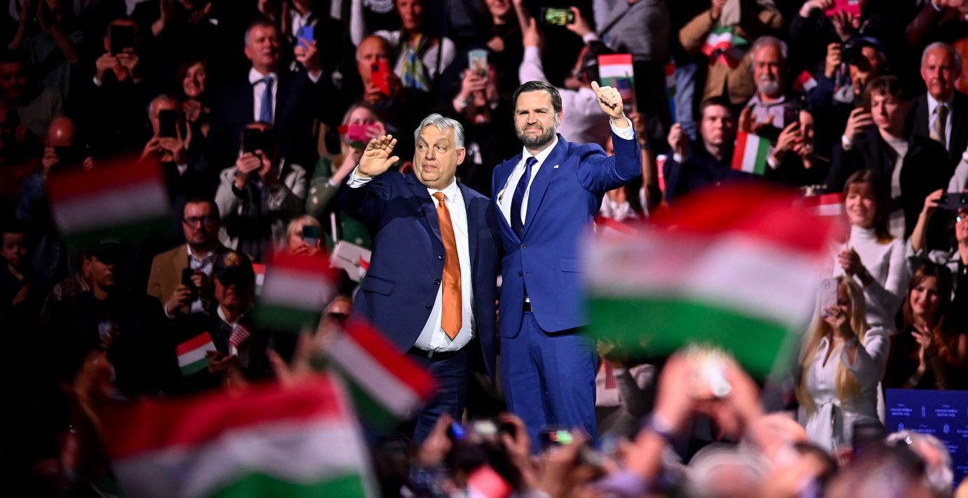 Vance var på plats i Budapest förra veckan för att stötta Orbán.