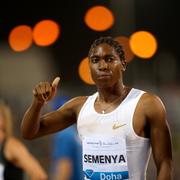 Friidrottaren Caster Semenya har stoppats av reglerna.