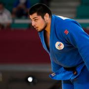 Den ryska judokan Tamerlan Bashaev under OS i Tokyo 2020. Arkivbild.