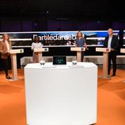 Partiledardebatten.