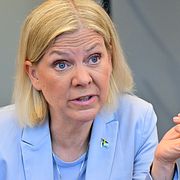 Socialdemokraternas partiledare Magdalena Andersson.