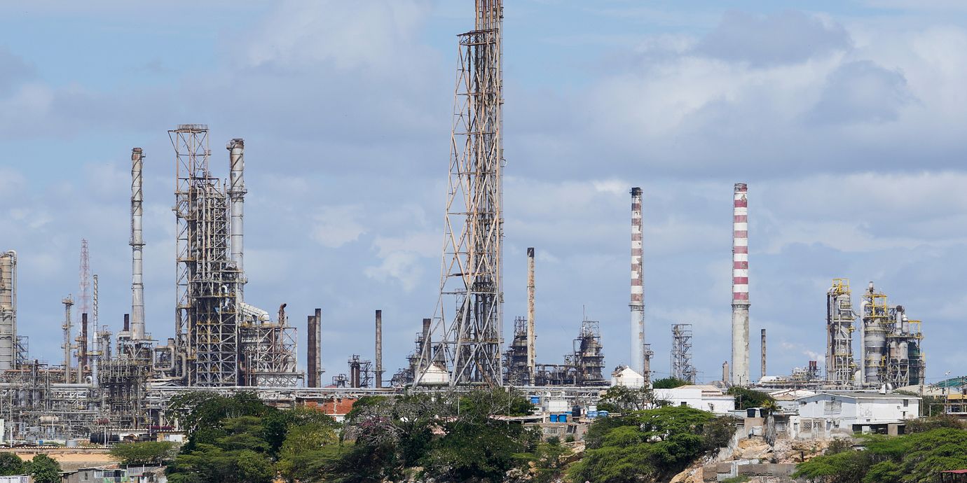 Raffinaderi i Venezuela.