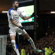 Riyad Mahrez firar