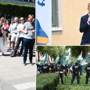 Katerina Janouch, Medborgerlig samling, Gustav Kasselstrand, Alternativ för Sverige och demonstration av NMR.