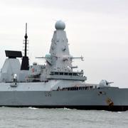 HMS Defender. 