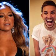 Sångerskan Mariah Carey. 29-årige Martyn Hett som dog vid arenan.