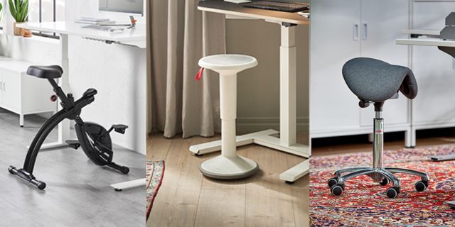 Med aktiva möbler blir rörelse en naturlig del av kontorsvardagen. En skrivbordscykel stimulerar till exempel blodcirkulationen och ökar förbränningen medan balanspallen är ett smart sätt att träna balansen under arbetsdagen – utan att ens märka det. 