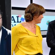 Jimmie Åkesson, Åsa Romson och Stefan Löfven.