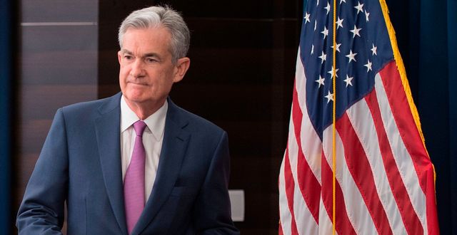 Jerome Powell, USA:s centralbankschef. ANDREW CABALLERO-REYNOLDS / AFP