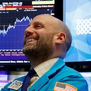 Tradern Meric Greenbaum på Wall Street. Arkivbild.