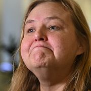 Ida Gabrielsson (V) i riksdagen.