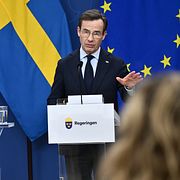 Ulf Kristersson och Elisabeth Svantesson.