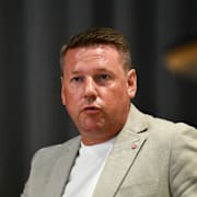 Socialdemokraternas partisekreterare Tobias Baudin.