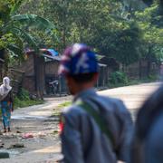 Arakan Rohingya Salvation Army började angripa burmesiska styrkor i oktober förra året. Arkivbild.