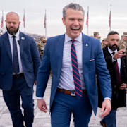 USA:s försvarsminister Pete Hegseth.