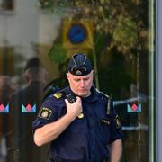 Avspärrningarna efter skjutningen på Kungsmässan i fjol 