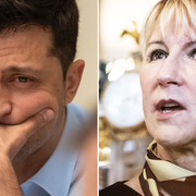 Zelenskyj/Margot Wallström, arkivbild.