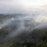 Gräsbränder blossade upp i Värmland på måndagen