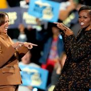 Kamala Harris och Michelle Obama