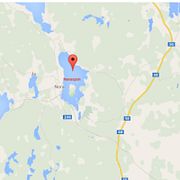 Norasjön, där den döde mannen påträffades.